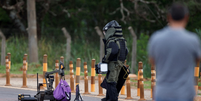 Esquadrão antibomba da polícia foi chamado devido a uma suspeita de artefato explosivo em Brasília  Foto: Reuters / BBC News Brasil