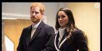 Meghan Markle e Harry rejeitam desculpas de colunista após texto contra a atriz, em 25 de dezembro de 2022.  Foto: Getty Images / Purepeople