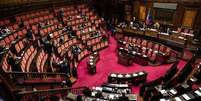 Plen&aacute;rio do Senado da It&aacute;lia, em Roma  Foto: ANSA / Ansa - Brasil