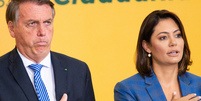 Jair Bolsonaro vive um período conturbado no casamento com a primeira-dama, Michelle.  Foto: Getty Images / Purepeople