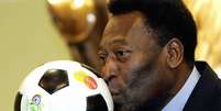 Pelé lutava contra um tumor e estava internado há um mês  Foto: AFP / Ansa - Brasil