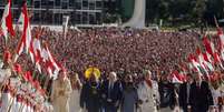 Posse de Lula neste domingo, 1º, em Brasília  Foto: REUTERS/Ricardo Moraes