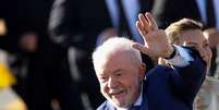 Líderes internacionais cumprimentam Lula por posse  Foto: REUTERS/Adriano Machado