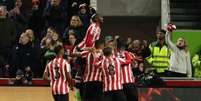 Brentford foi superior ao Liverpool no jogo pela Premier League (ADRIAN DENNIS / AFP)  Foto: Lance!