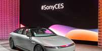 Sony e Honda exibem protótipo de carro elétrico na CES.  Foto: Newspress / Divulgação