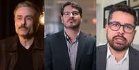 Guilherme Fiuza, Rodrigo Constantino e Paulo Figueiredo tiveram contas derrubadas por ordem do STF  Foto: Reprodução