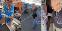 Butch Marion, idoso que trabalhava no Walmart, viraliza no TikTok  Foto: Reprodução/TikTok @bug_boys