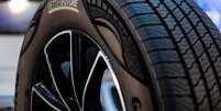 Goodyear apresenta pneu feito com 90% de material sustentável.  Foto: Goodyear / Divulgação