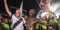 Vasco inaugurou estátua de Roberto Dinamite em São Januário em abril de 2022 (Foto: Daniel Ramalho/Vasco)  Foto: Lance!