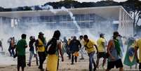 Bolsonaristas depredaram Palácio do Planalto no dia 8 de janeiro  Foto: DW / Deutsche Welle