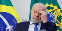 Presidente Lula em reunião com parlamentares no Palácio do Planalto
11/01/2023
REUTERS/Adriano Machado  Foto: Reuters