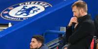 Graham Potter não esconde dificuldades de treinar o Chelsea (Foto: GLYN KIRK / IKIMAGES / AFP)  Foto: Lance!