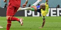 Richarlison concorre ao Puskas por golaço na estreia da Copa do Mundo (NELSON ALMEIDA / AFP)  Foto: Lance!