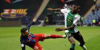 Brasileiro brilhou contra o Barcelona (Foto: GIUSEPPE CACACE / AFP)  Foto: Lance!