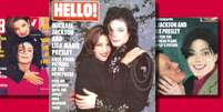 Lisa Marie e Michael Jackson foram o casal mais midiático do planeta entre 1994 e 1996, enquanto durou o casamento  Foto: Reproduções