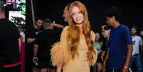 Solteira, Marina Ruy Barbosa foi ao show de Anitta neste domingo, 15 de janeiro de 2023.  Foto: AGNews, Eduardo Martins / Van Campos / Purepeople