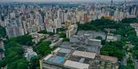 Complexo da Faculdade de Medicina da USP, na zona oeste de São Paulo: alunos acusam colega de desviar quase R$ 1 milhão da comissão de formatura.  Foto: Felipe Rau/Estadão / Estadão