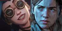 Fãs de Arcane ironizam recepção positiva de The Last of Us  Foto: Arcane/The Last of Us Parte II / Montagem