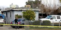 A casa que foi atacada  Foto: Getty Images / BBC News Brasil