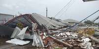 Temporal e ventos provocam alagamentos e destelhamentos em Xanxerê  Foto: Divulgação/Defesa Civil