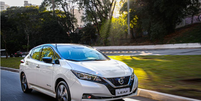 Nissan Leaf: 30 unidades com desconto de 21%  Foto: Nissan