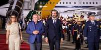 Lula chega em Buenos Aires com a primeira-dama Janja  Foto: EPA / Ansa - Brasil