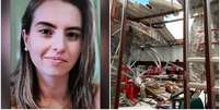 Mulher morreu após parede de prédio em obras desabar em Centro Espírita   Foto: Reprodução/Redes Sociais