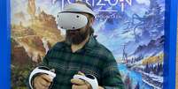 Primeiro contato com PlayStation VR 2 mostra potencial da realidade virtual no PS5  Foto: Pablo Raphael / Divulgação