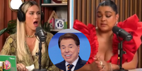 Preta Gil x Silvio Santos: cantora expõe atitude gordofóbica do dono do SBT e situação de preconceito choca.  Foto: Divulgação, SBT | Reprodução, YouTube / Purepeople