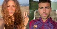 Saiba como Shakira e Piqué comemoraram o primeiro aniversário após separação.  Foto: Reprodução, Instagram / Purepeople