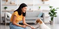 É possível ensinar alguns comandos ao cachorro em casa  Foto: Shutterstock / Portal EdiCase
