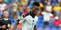 Christian Atsu em atividade pela seleção ganesa (Foto: Reprodução/Instagram)  Foto: Lance!