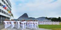 As inscrições para o concurso público de admissão para as turmas de 2024 do Curso de Formação de Soldados Fuzileiros Navais já estão abertas  Foto: Divulgação Marinha do Brasil