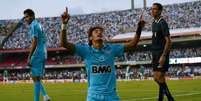 Neymar comemora no Morumbi em 2012: campeão paulista no estádio (Foto: Divulgação)  Foto: Lance!