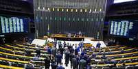 O plenário da Câmara dos Deputados  Foto: Pablo Valadares