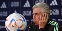 Carlo Ancelotti tem contrato at&eacute; junho de 2024 com o Real Madrid  Foto: EPA / Ansa - Brasil