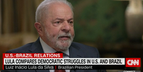 Lula na CNN Internacional   Foto: CNN