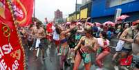 Bloco Casa Comigo tradicionalmente desfila na Av. Henrique Schaumann, em Pinheiros. Foto: TABA BENEDICTO / ESTADÃO / Estadão