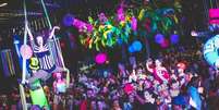 Foliões aproveitam festa de carnaval  Foto: Reprodução