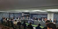 Reunião do Conselho Técnico de Clubes aconteceu na sede da CBF, no Rio de Janeiro.  Foto: Marcio Dolzan/Estadão / Estadão