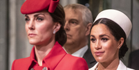 Que Meghan Markle e Kate Middleton não têm uma boa relação não é segredo para ninguém que acompanha de perto as notícias sobre a Família Real.  Foto: Getty Images / Purepeople