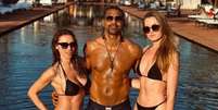 Boxeador David Haye vive trisal com cantora e modelo (Foto: Reprodução/Instagram)  Foto: Lance!