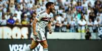 Calleri durante jogo contra o Ceará no ano passado, pelo Brasileirão (Foto: Rubens Chiri/São Paulo FC)  Foto: Lance!