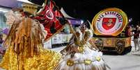 Desfile da Raça Rubro-Negra no Carnaval de 2023 (Divulgação/G.R.E.S. RAÇA RUBRO-NEGRA)  Foto: Lance!