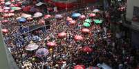 Bloco de rua no carnaval de São Paulo   Foto: Tiago Queiroz