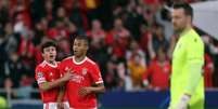 Benfica atropela Brugge e se classifica na Champions (Foto: CARLOS COSTA / AFP)  Foto: Lance!