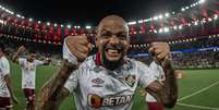 Segundo árbitro, Felipe Melo o teria chamado de 'safado' e 'mau caráter' (MARCELO GONÇALVES / FLUMINENSE FC  Foto: Lance!