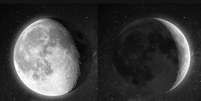 Fases da Lua em Setembro de 1994 e Maio de 1997  Foto: Byte