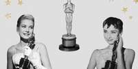 6 curiosidades sobre a famosa estatueta do Oscar  Foto: Getty Images - Colagem/Rafaela Paiva / Hollywood Forever TV