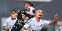 Santos sofreu com a bola aérea em todos os clássicos do Paulistão (Foto: Fernando Roberto/ LANCE!)  Foto: Lance!